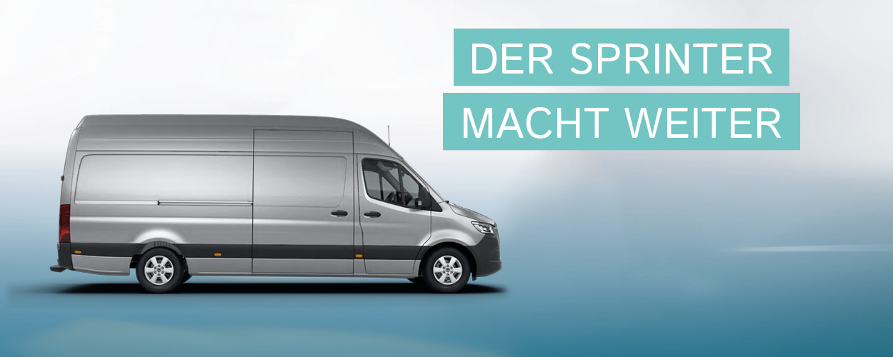autohaus-max-schultz-transport-lagerwagen-sprinter Autohaus Max Schultz Aktion Macher machen weiter Transporter Abverkauf Sprinter